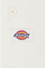 Dickies Work Shirt in Stone Whitecap Grey, view 3, click to view large image.