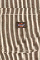 Dickies Hickory Long Sleeve Shirt in Mushroom, view 3, click to view large image.