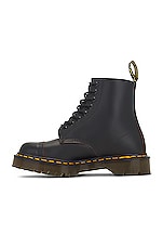 Dr. Martens 1460 Toe Cap Bex Quilon Boot in Black, view 5, click to view large image.