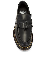 Dr. Martens Adrian Bex Smooth Loafer in Black, view 4, click to view large image.