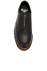Dr. Martens Cullen Polished Smooth Shoe in Black, view 4, click to view large image.