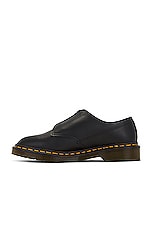 Dr. Martens Cullen Polished Smooth Shoe in Black, view 5, click to view large image.