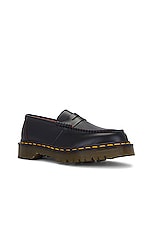 Dr. Martens Penton Bex Sq Pony Lucido in Black, view 2, click to view large image.