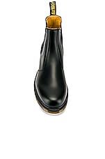 Dr. Martens 2976 Smooth Boot in Black, view 4, click to view large image.