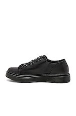 Dr. Martens Dante 6 Eye Leather Shoes in Black, view 5, click to view large image.
