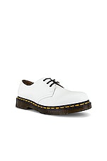 Dr. Martens 1461 Smooth Buck in White, view 2, click to view large image.