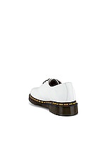 Dr. Martens 1461 Smooth Buck in White, view 3, click to view large image.