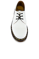 Dr. Martens 1461 Smooth Buck in White, view 4, click to view large image.