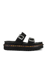 Dr. Martens Myles Sandal in Black, view 1, click to view large image.