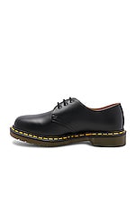 Dr. Martens 1461 3 Eye Gibson in Black, view 5, click to view large image.