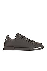 Dolce&Gabbanaメンズシューズ Dolce & Gabbana Portofino Sneakers in Nero | FWRD