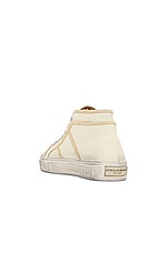 Dolce & Gabbana Alta Sneaker in Beige, view 3, click to view large image.