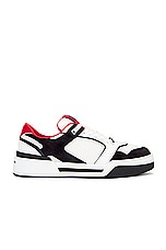 Dolce & Gabbana Crosta Mino Sneaker in Nero & Bianco, view 1, click to view large image.