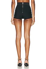 Dolce & Gabbana High Waisted Short in Black, view 3, click to view large image.