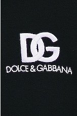 Dolce & Gabbana Logo Shorts in Nero, view 5, click to view large image.