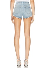 Dolce & Gabbana Five Pocket Mini Short in Blue, view 4, click to view large image.