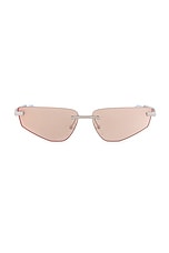 Dolce & Gabbana Cat Eye Sunglasses in Iridescent, view 1, click to view large image.