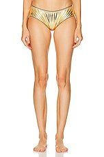 Dolce & Gabbana Stretch Panty in Oro, view 1, click to view large image.