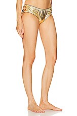 Dolce & Gabbana Stretch Panty in Oro, view 2, click to view large image.