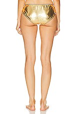 Dolce & Gabbana Stretch Panty in Oro, view 3, click to view large image.