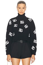 Tシャツ・カットソー Dolce & Gabbana FW24 WIDE TURTLENECK (G8SD9T FU1NUN0000) DOLCE & GABBANA Wide Turtleneck – LOZURI®