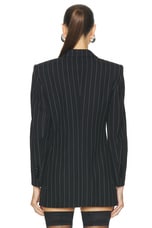 Dolce & Gabbana Striped Blazer in Rigato, view 4, click to view large image.