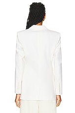 Dolce & Gabbana Tailored Jacket in Bianco Naturale, view 3, click to view large image.