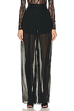 Dolce & Gabbana High Waist Flare Pant in Nero, view 1, click to view large image.