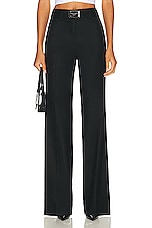 Dolce & Gabbana Wide Leg Pant in Black, view 1, click to view large image.