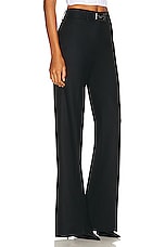 Dolce & Gabbana Wide Leg Pant in Black, view 2, click to view large image.