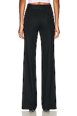 Dolce & Gabbana Wide Leg Pant in Black, view 3, click to view large image.