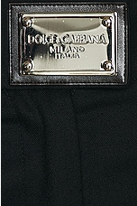 Dolce & Gabbana Wide Leg Pant in Black, view 5, click to view large image.