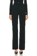 Dolce & Gabbana Flared Pants in Nero, view 1, click to view large image.