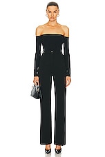 Dolce & Gabbana Flared Pants in Nero, view 4, click to view large image.
