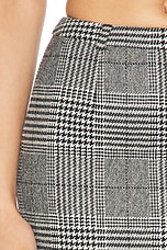 Dolce & Gabbana Mini Skirt in Check Tartan, view 6, click to view large image.