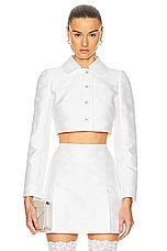 Dolce & Gabbana Button Up Shirt in Bianco, view 1, click to view large image.