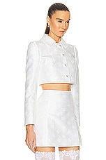 Dolce & Gabbana Button Up Shirt in Bianco, view 2, click to view large image.