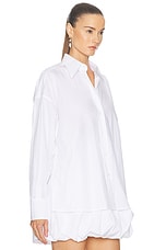 Dolce & Gabbana Button Down Shirt in Optical White, view 2, click to view large image.