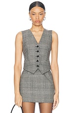 Dolce & Gabbana Vest in Check Tartan, view 1, click to view large image.