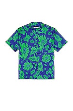 DOUBLE RAINBOUU Hawaiian Shirt in Daisy Trippin, view 1, click to view large image.