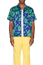 DOUBLE RAINBOUU Hawaiian Shirt in Daisy Trippin, view 4, click to view large image.