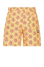 DOUBLE RAINBOUU Night Swim Shorts in The Sun Big, view 2, click to view large image.