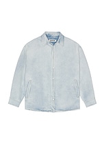 DARKPARK Keanu Denim Shirt in Ice Blue, view 1, click to view large image.
