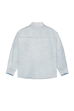 DARKPARK Keanu Denim Shirt in Ice Blue, view 2, click to view large image.