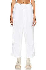 DARKPARK Blair Vintage Trouser in White, view 2, click to view large image.