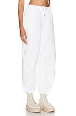 DARKPARK Blair Vintage Trouser in White, view 3, click to view large image.
