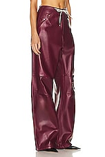 DARKPARK Daisy Military Trouser in Burgundy, view 2, click to view large image.
