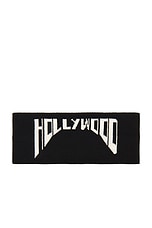 新品未使用 RICK OWENS DRKSHDW HEADBAND BLACK Rick Owens DRKSHDW Black 'DRKR' Headband Rick Owens Drkshdw