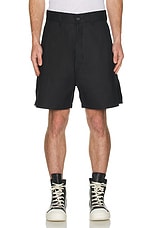 DRKSHDW by Rick Owens Short in Black, view 4, click to view large image.
