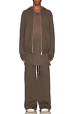DRKSHDW by Rick Owens Creatch Cargo Drawstring Pants in Dust, view 5, click to view large image.